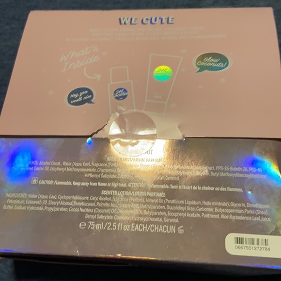 PINK Victoria's Secret 24K Coconut Scented Mist & Lotion Set - Pink - Picture 2 of 3